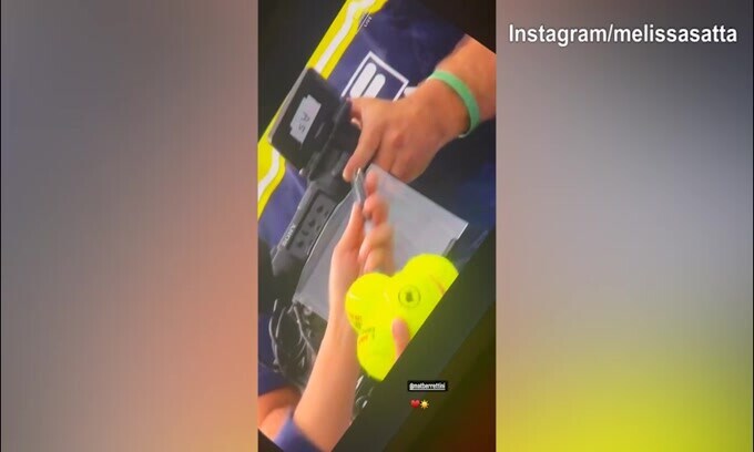 Matteo Berrettini, dedica speciale per Melissa Satta