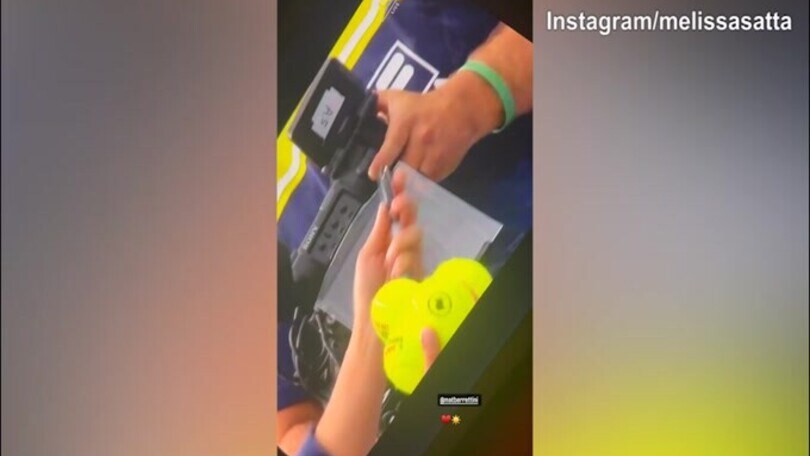 Matteo Berrettini, dedica speciale per Melissa Satta