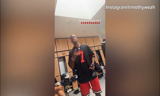 Weah ed il look di Pogba: "Francamente impeccabile"