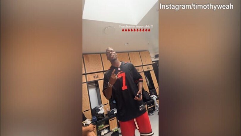 Weah ed il look di Pogba: "Francamente impeccabile"