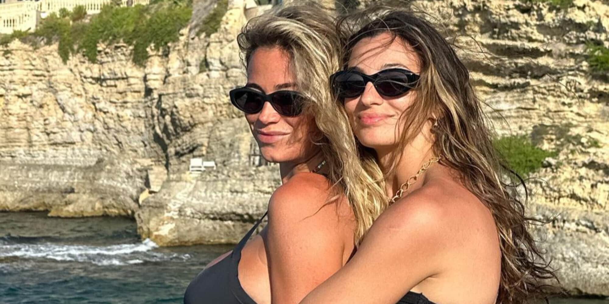 Diletta Leotta, prima del parto si rilassa con l'amica Rossella Fiamingo