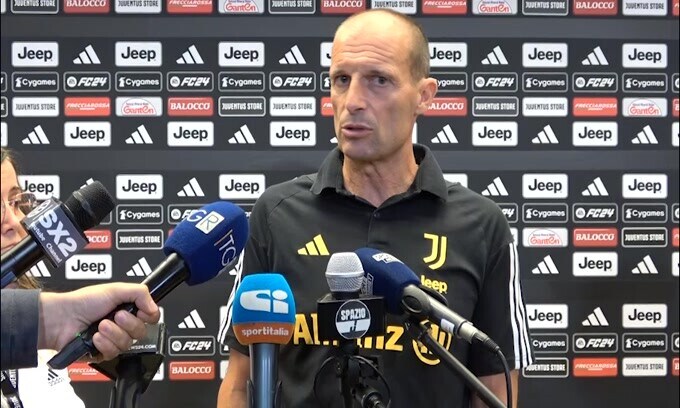 Allegri: "Vlahovic? Davanti ad offerte irrinunciabili valuterà il club"