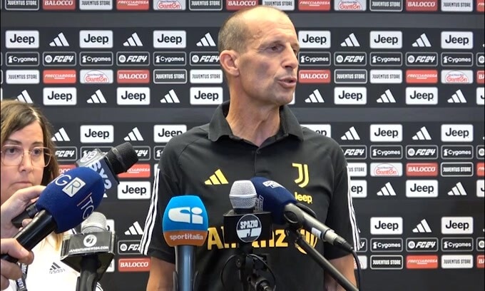 Allegri: "Kaio Jorge? Un piacere vederlo giocare"