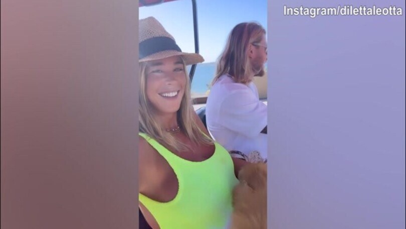 Il buongiorno di Diletta Leotta e Karius
