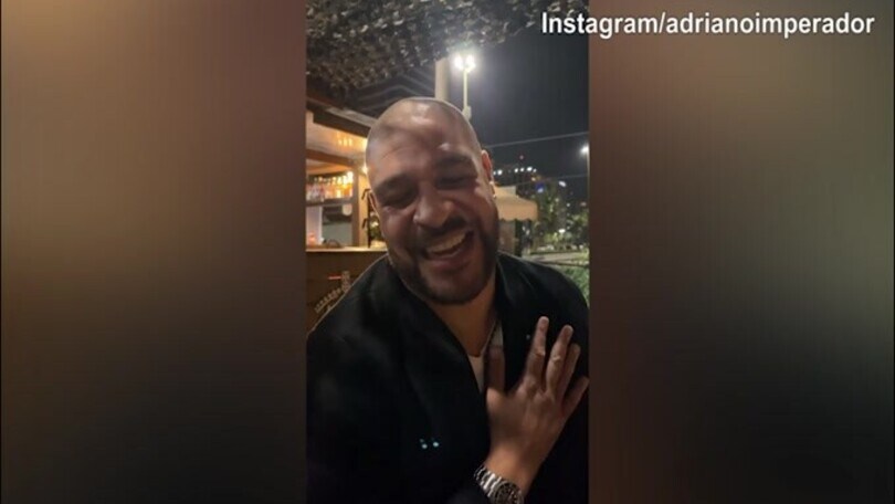 Adriano ed il messaggio sulle note di Ramazzotti: "Amo l'Italia"