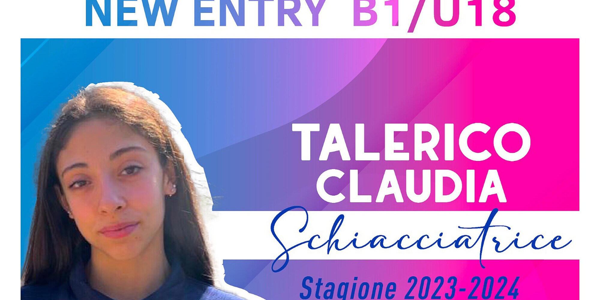Agil Volley, reparto schiacciartici: benvenuta Claudia Talerico!