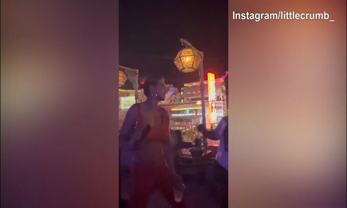 Las Vegas, Elisabetta Canalis è uno spettacolo!