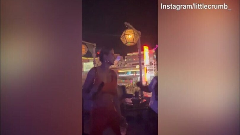 Las Vegas, Elisabetta Canalis è uno spettacolo!