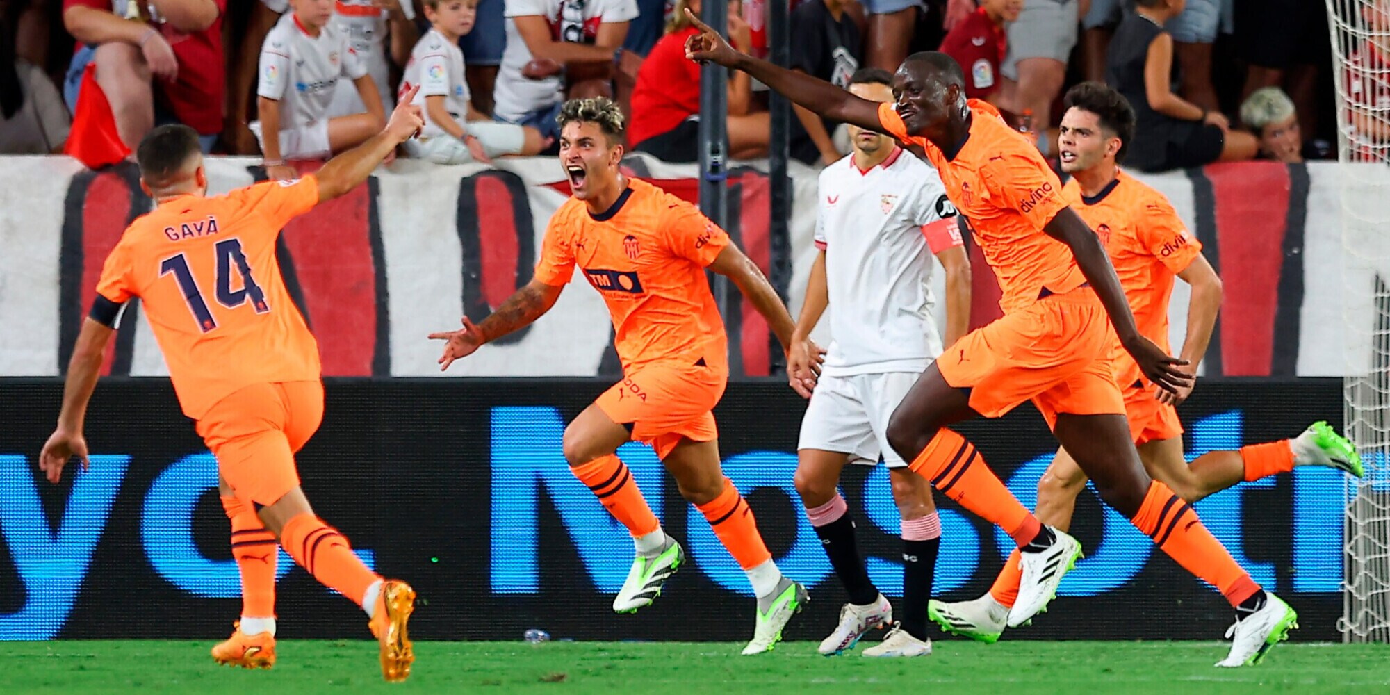 Liga, il Siviglia parte male. Valencia e Vallecano vincono in trasferta