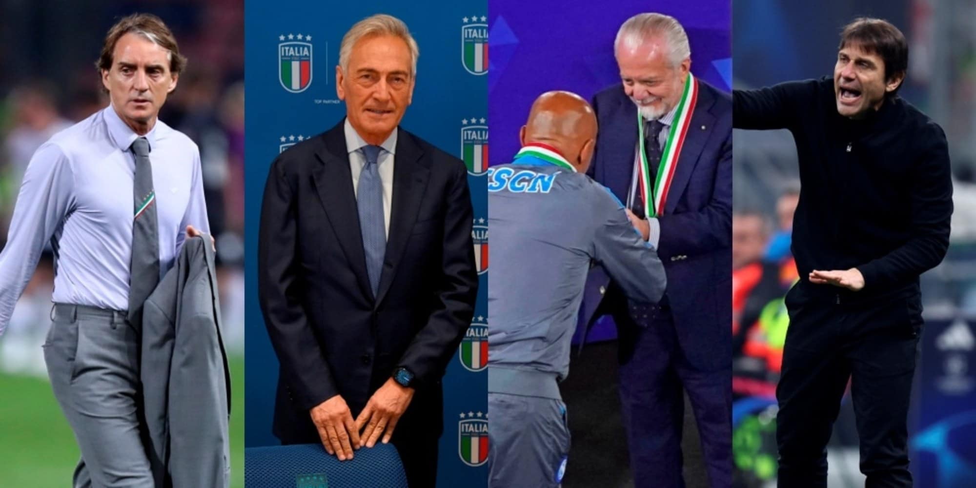 Italia, Gravina su Spalletti ma De Laurentiis vuole 3 mln. Conte allertato