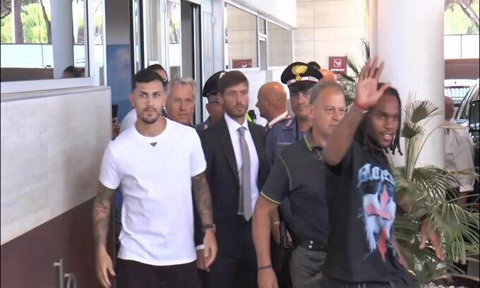 Roma, entusiasmo travolgente per Paredes e Renato Sanches