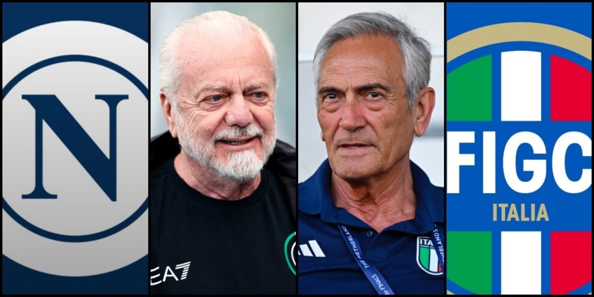 Spalletti, l'Italia e Napoli: durissimo De Laurentiis su Gravina e Figc