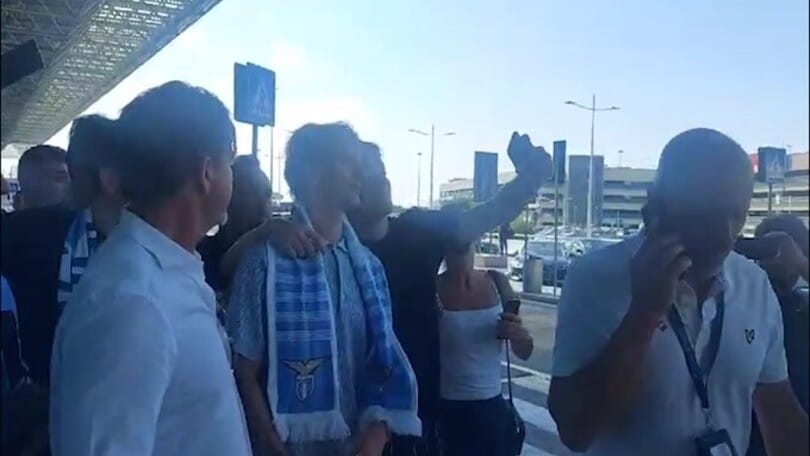 Lazio, a Fiumicino è sbarcato Rovella