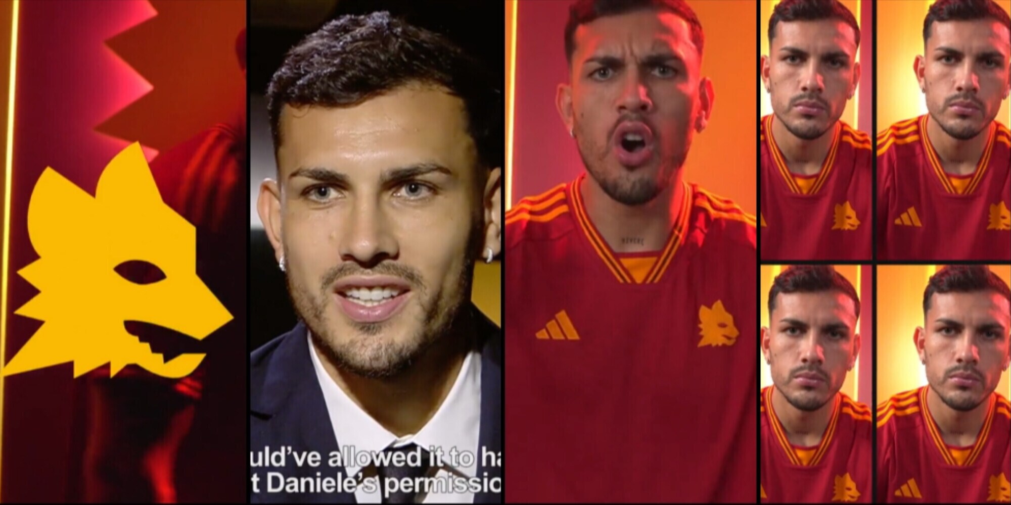 Paredes alla Roma con un numero speciale: "un regalo da De Rossi"
