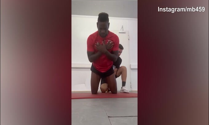 Balotelli, allenamento pomeridiano intenso