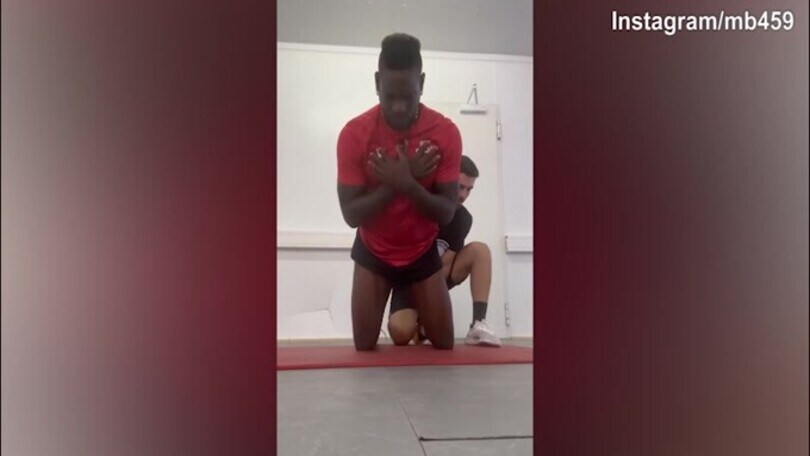 Balotelli, allenamento pomeridiano intenso
