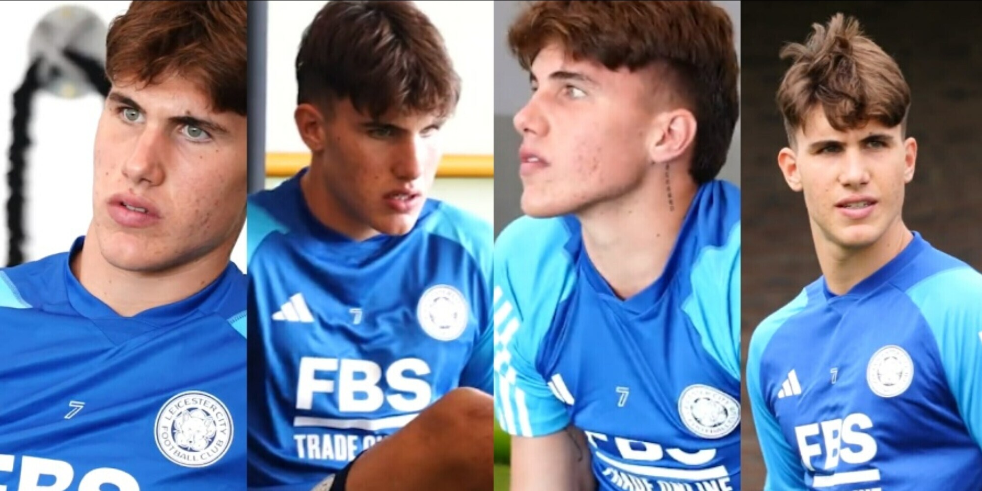 Casadei star al Leicester: le immagini del primo allenamento