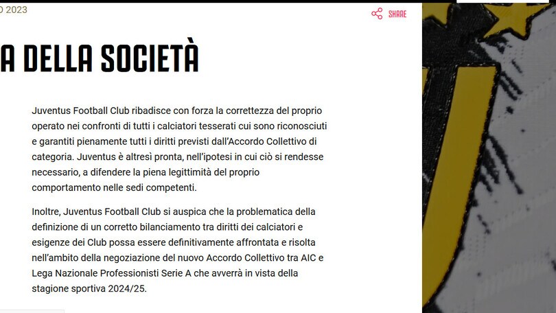 Caso Bonucci, la Juve risponde all'Aic