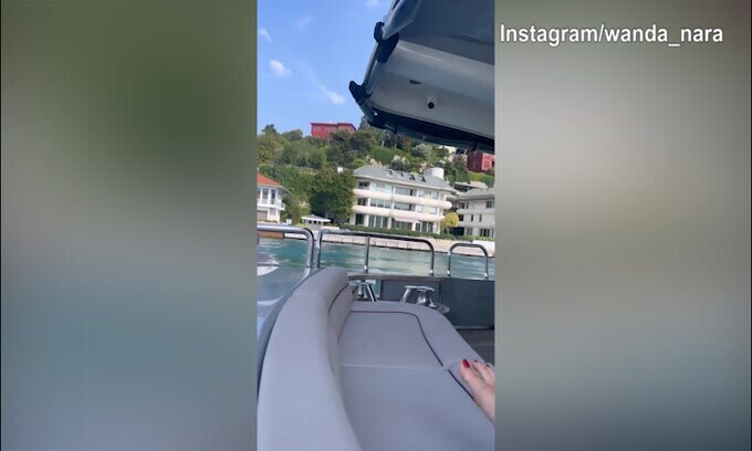 Tour in barca nella meravigliosa Istanbul per Wanda Nara