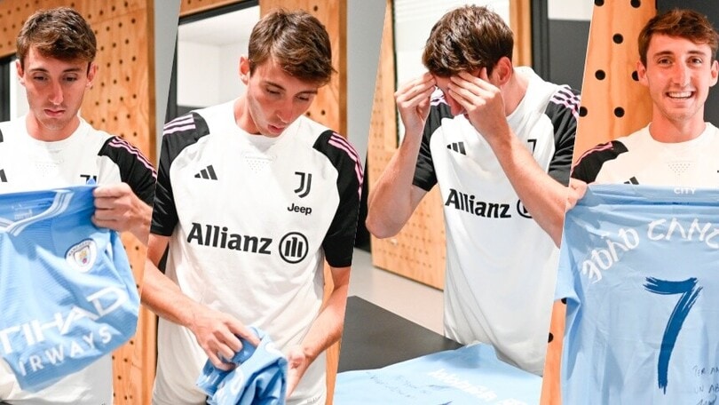 Cambiaso e il regalo di Cancelo (con dedica), la reazione: "Non ci credo"