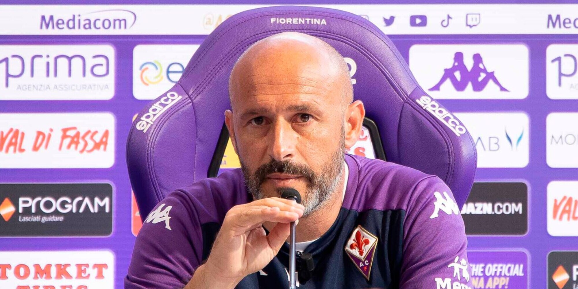 Italiano, conferenza Genoa-Fiorentina: "Con Gilardino una sana rivalità"