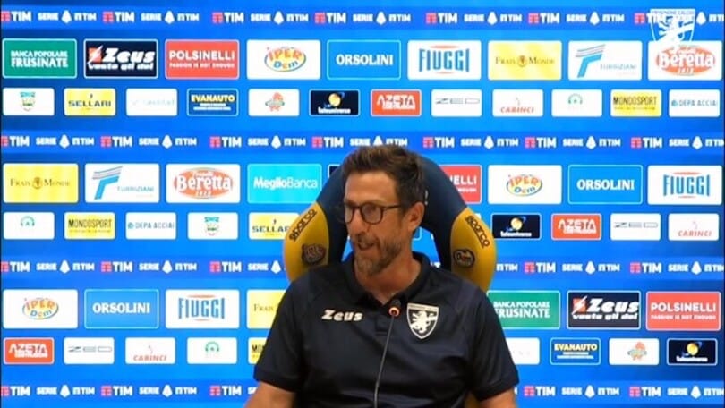 Di Francesco ci prova: "Napoli? Servirà un pizzico di spregiudicatezza"