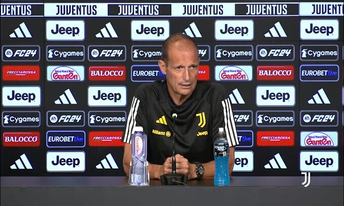 Allegri sul mercato: "Sono contento della rosa e di come lavoriamo"
