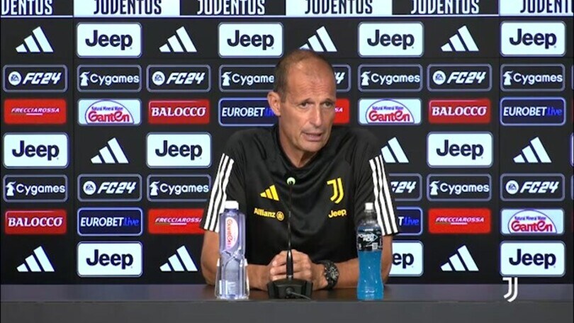 Allegri: "Dispiaciuti di non giocare in Champions"