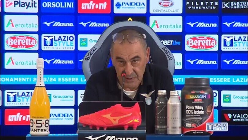 Sarri: "Ci sono squadre più attrezzate di noi..."