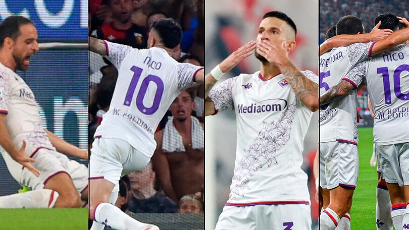 Crollo Genoa, Retegui non incide: poker Fiorentina