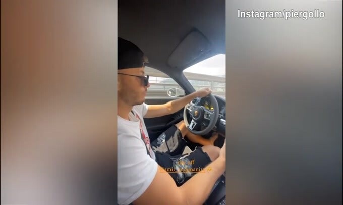 Napoli, giorno libero: Gollini in auto con Rrahmani
