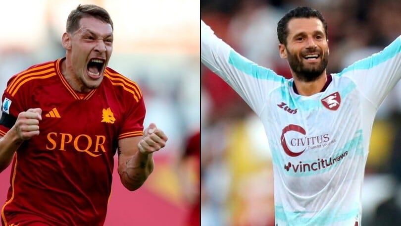 Belotti-Candreva, doppiette e spettacolo: pari tra Roma e Salernitana