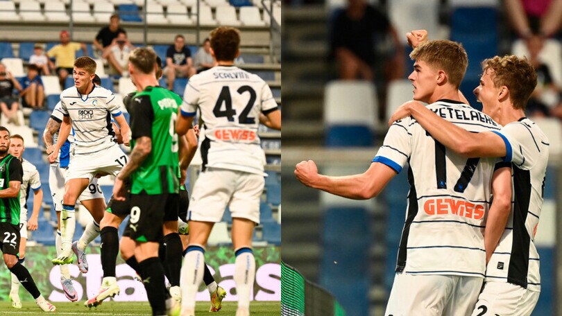Sassuolo-Atalanta 0-2: primo gol in Serie A per De Ketelaere
