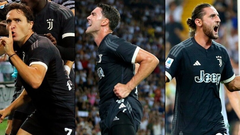 Chiesa, Vlahovic e Rabiot: la Juventus parte col tris, Udinese ko