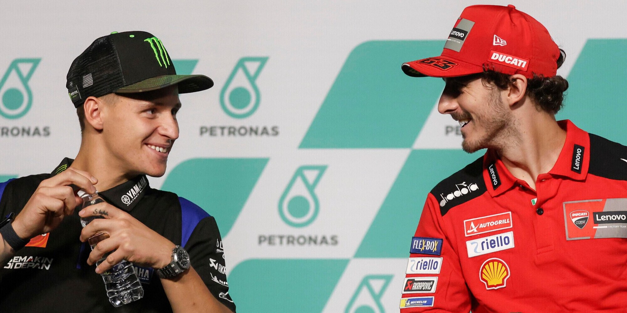 MotoGP, Quartararo esalta Bagnaia: “Ora è come Verstappen”