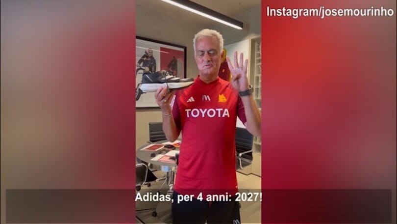 Ufficiale: Mourinho-Adidas, rinnovo contratto fino al 2027