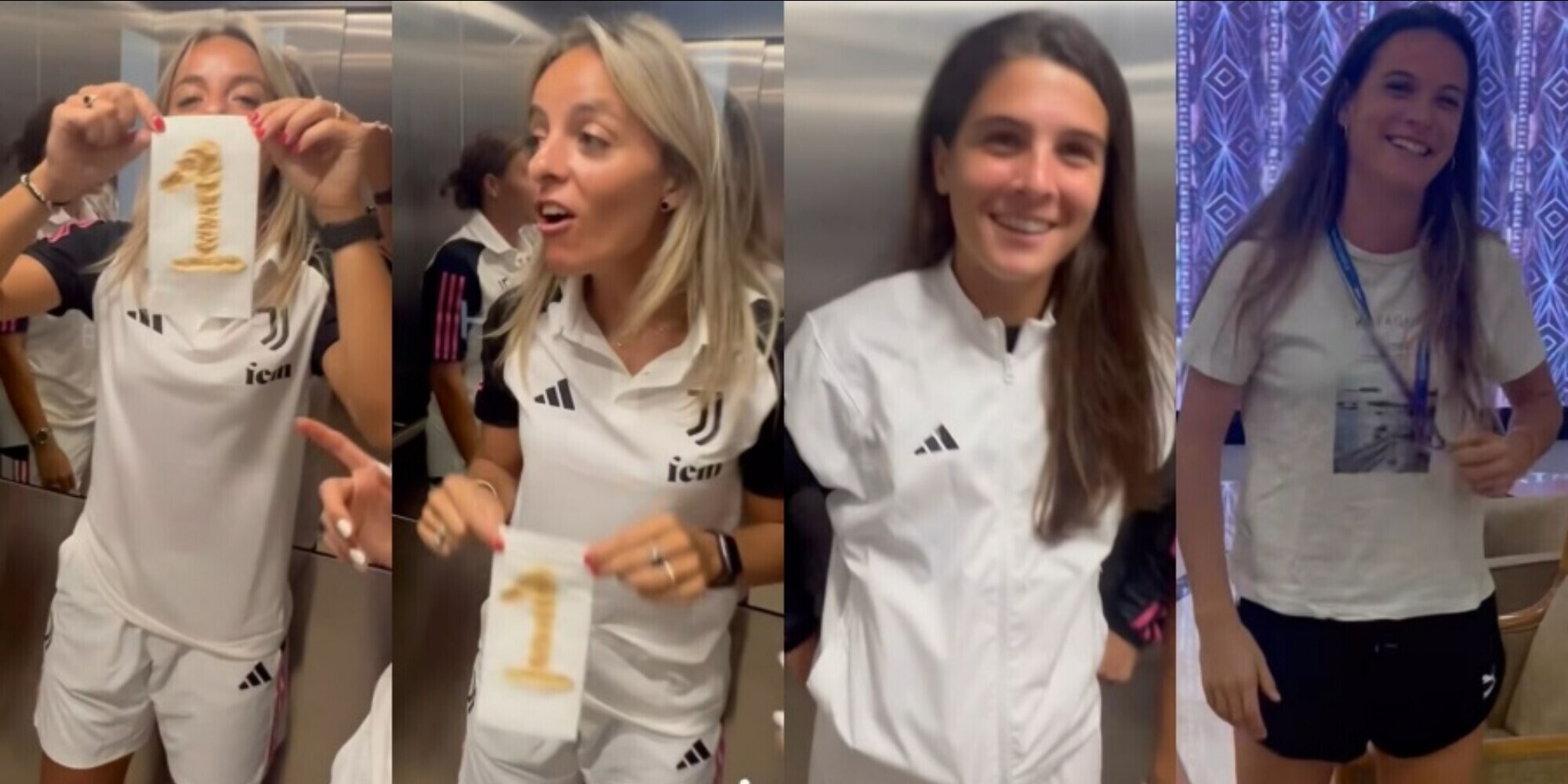 Juve Women, sorpresa alla neo campionessa Codina: cori e regalo speciale