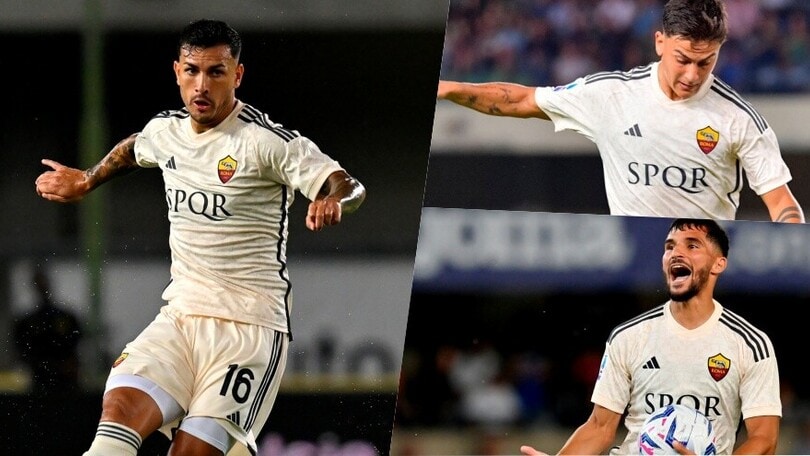 Le pagelle Roma: sofferenza Paredes, Dybala non trova la giocata decisiva