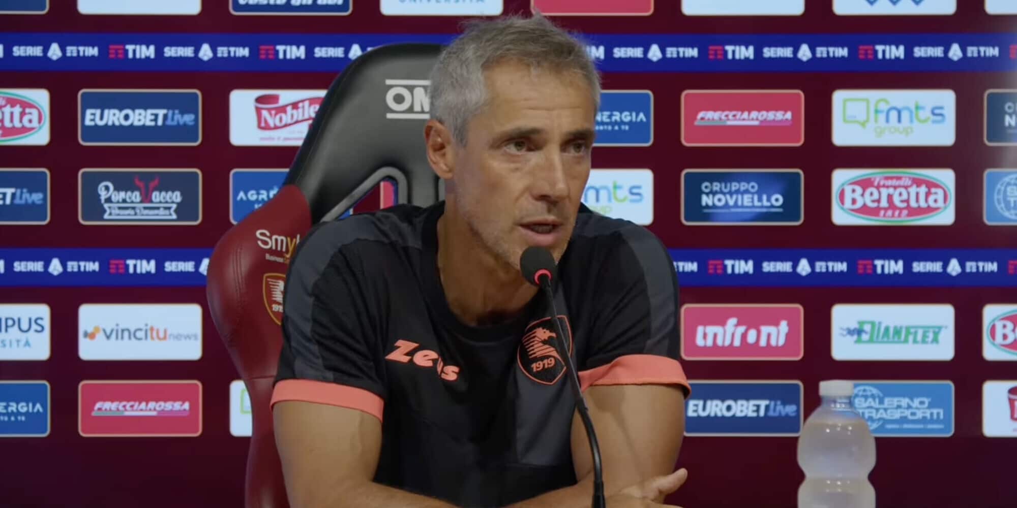 Sousa, conferenza Salernitana-Udinese: Mercato? Ogni tecnico vuole di più