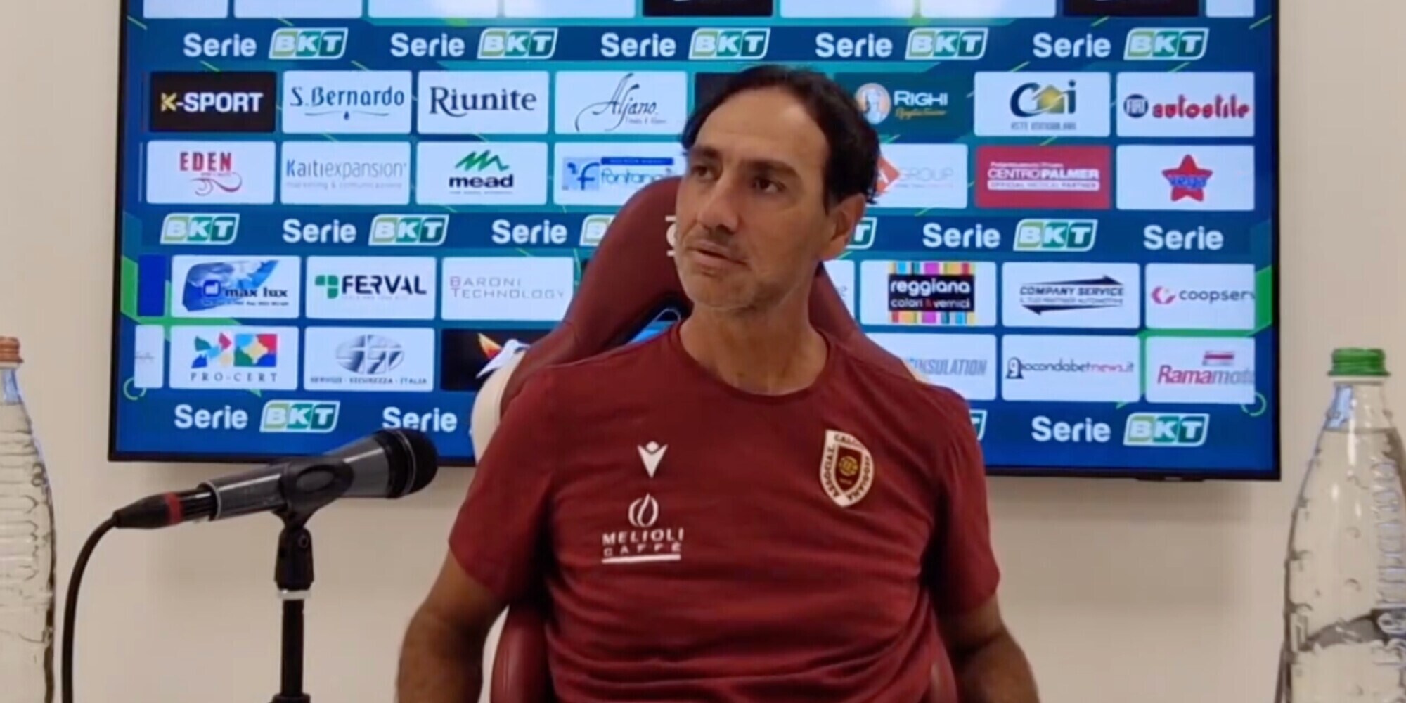 Nesta, conferenza Reggiana-Palermo: "Infortunio Vido, ecco come sta"