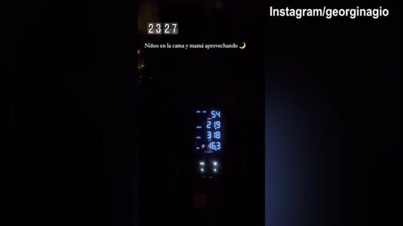 Quando fare cyclette per Georgina? Alle 23