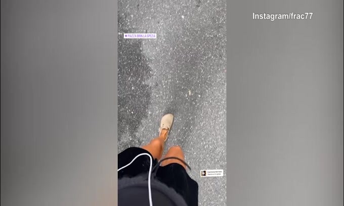 Zaniolo, finalmente la tranquillità: la mamma passeggia