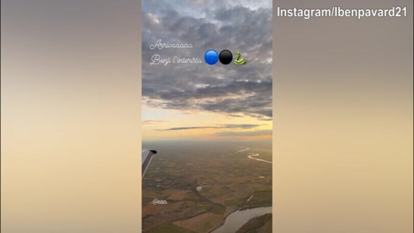 Inter, l'autoannuncio dall'aereo di...Pavard