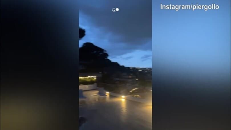 Gollini, serata con vista Golfo di Napoli