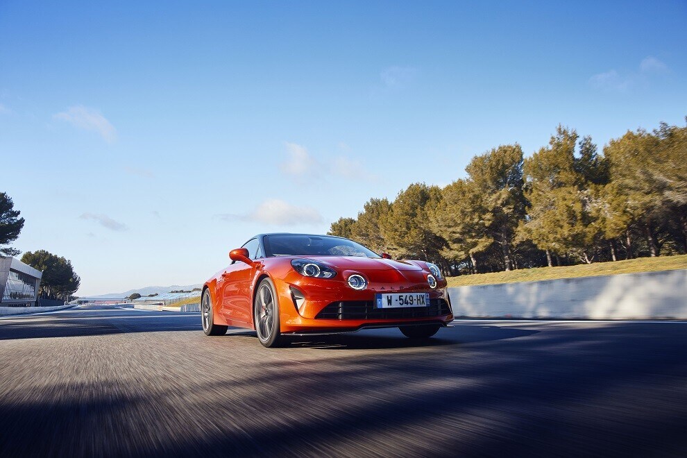 Alpine A110 S, la prova su strada