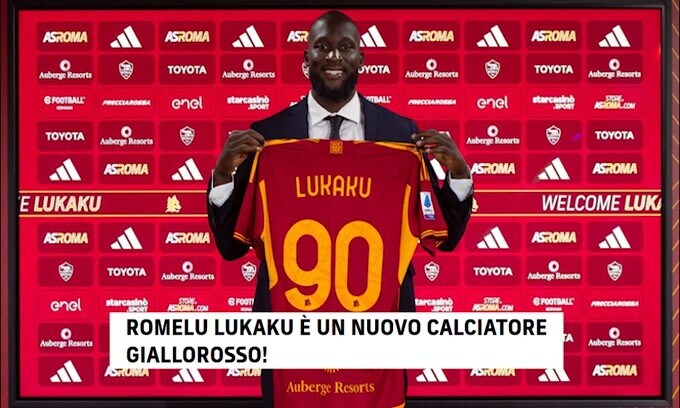 Roma, ora è ufficiale: Lukaku è giallorosso