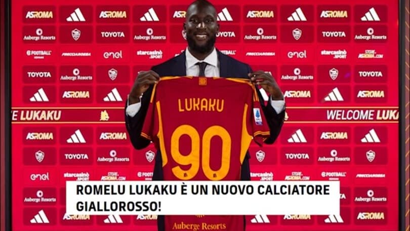 Roma, ora è ufficiale: Lukaku è giallorosso