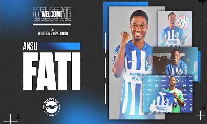 Brighton, è ufficiale: ecco Ansu Fati dal Barça