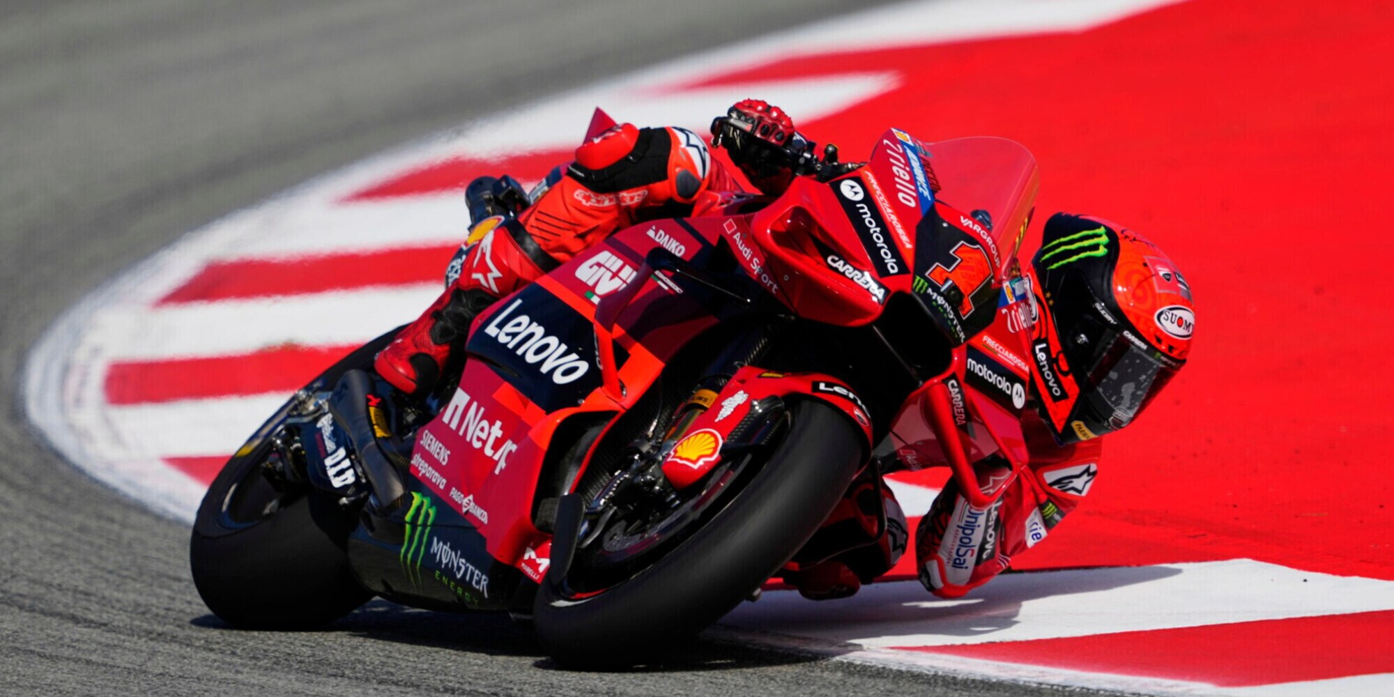 Practice Catalogna, Bagnaia dietro le Aprilia. Quartararo e Marquez in Q1