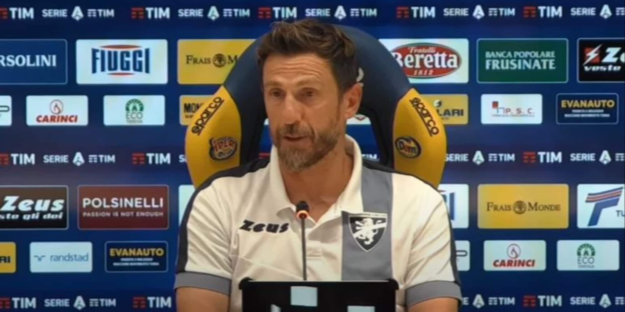 Di Francesco esalta Kaio Jorge e Soulé: "Possono anche partire titolari"
